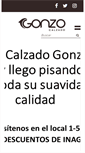 Mobile Screenshot of calzadogonzo.com